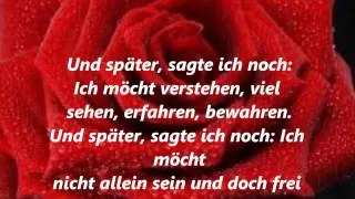 Für mich solls rote Rosen regnen