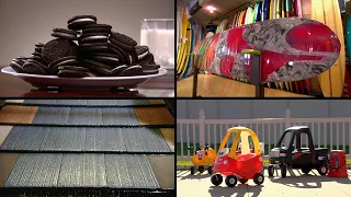 How It's Actually Made - Sandwich Cookies, Surfboards, Roof Tiles, Ride-On Cars