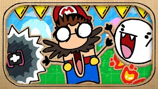 Super Mario Maker 2 - In a Nutshell (Cardboard Animation)