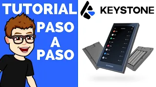 KEYSTONE PRO Wallet Tutorial | Configuracion y Pruebas 👌