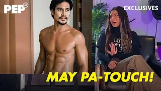 Lovi Poe napa-"Oh my God!" sa paghawak sa abs ni Piolo Pascual | PEP Interviews