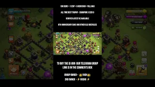 TH9 coc id on sell/ how to sell buy coc id join we now for bst ⚡️ #money #trading #cocidsell #idsell