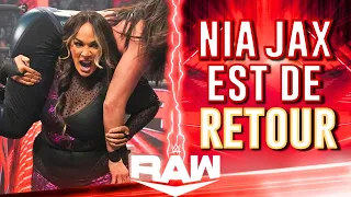 NIA JAX DE RETOUR! Résultats WWE RAW 11 Septembre 2023