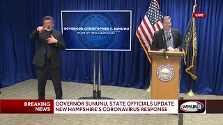 Full video: Governor holds latest COVID-19 briefing for New Hampshire (Jan. 6, 2022)