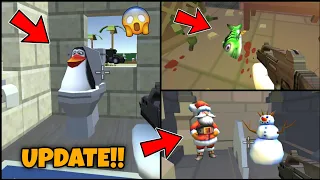 CHICKEN GUN 2 NEW UPDATE EASTER EGGS!! ROOSTER GUN EASTER EGGS