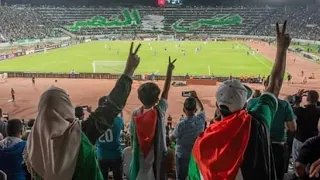 رجاوي فلسطيني - أخيرا حققت حلمي و عشت أحسن ذكرى مع جمهور الرجاء في مباراة هلال القدس الفلسطيني