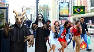 Nun prank in São Paulo Brazil 🇧🇷