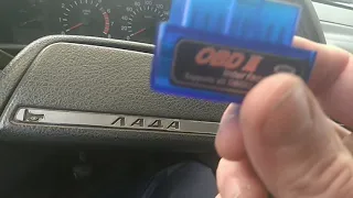 Сканер OBD 2 EML 327 с переходником для Ваз 2110 с АлиЭкспресс.