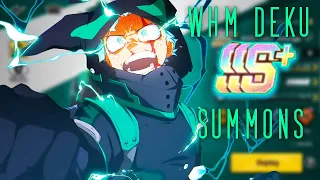 WHM Deku SSS+ Summons - My Hero Academia The Strongest Hero