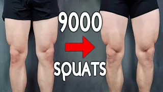 300 Squats EVERYDAY For 30 Days Challenge | 30 Days Transformation