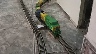 Ferromodelismo SERLOU HO - Composição com Locomotivas da Rumo