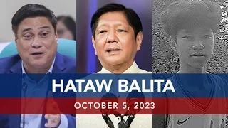 UNTV: HATAW BALITA |  October 5, 2023