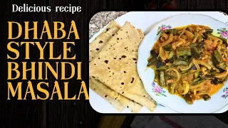 Daily Vlogs, Dhaba style Bhindi Masala, Okra Curry,Ladyfinger with Curry. #youtubes#faizavlogs