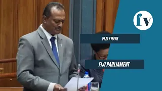 Vijay Nath moves motion on the Review of Fiji Development Bank 2019Annual Report