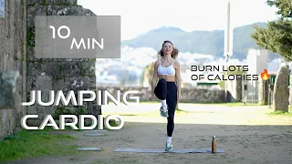 10 MIN JUMPING CARDIO | Burn Lots of Calories | LIZA