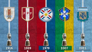 Todos os Campeões da Copa América - (1916 a 2021)