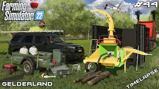 Removing TREES around the POTATO fields | Animals on Gelderland | Farming Simulator 22 | Episode 44