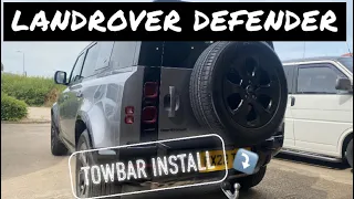 Land Rover Defender Tow Bar Install