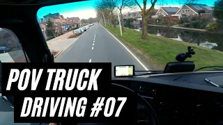 4K POV Truck Driving #07 - Mercedes Actros - Ridderkerk, Netherlands 🇳🇱