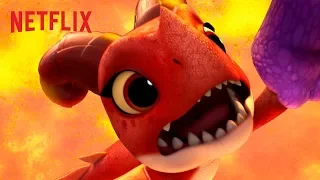 Lifted from the Lava 🔥 Dragons: Rescue Riders | Netflix Jr