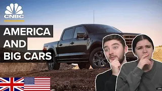 British Couple Reacts Why Americans Are Obsessed With Big Cars