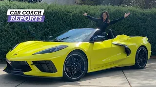 2020 Chevrolet Corvette C8 CONVERTIBLE Has a Hard Top - Does it Compare to a Ford GT?