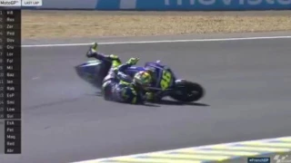 MotoGP™ - Crash Rossi Le Mans 2017 #FrenchGP