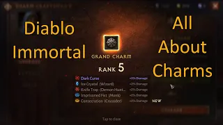 Diablo Immortal All About Charms