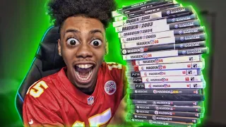 PLAYING EVERY SINGLE MADDEN NFL GAME IN ONE VIDEO..