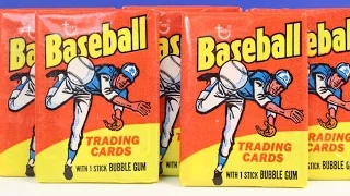 1975 Topps Baseball Card Wax Pack Box Break Opening Possible Nolan Ryan Pete Rose Reggie Jackson