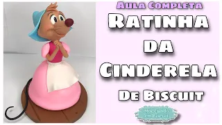 DIY | Ratinha da Cinderela em Biscuit  @AlmirNascimento
