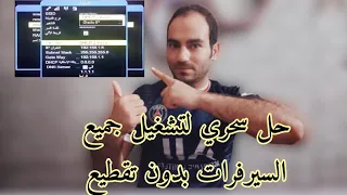 حل الأمثل والنهائي لتقطعات السىرفرات