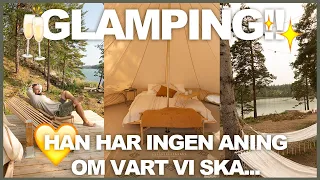 VI BOR PÅ ÖRNVIKEN GLAMPING! Mysigaste upplevelsen...