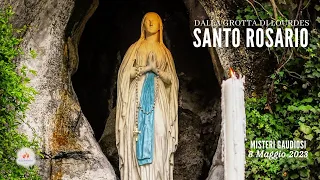 SANTO ROSARIO da Lourdes - misteri gaudiosi - 08/05/2023