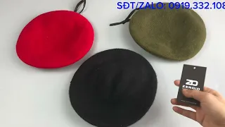 Mũ Beret Quân Đội Phong Cách Lính Mỹ MN059 Giá 185K - Zerdio 0919.332.108