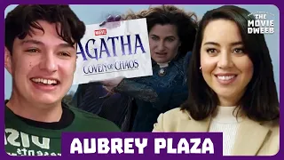 Aubrey Plaza Plays Coy When Asked About Starring in the MCU 🤫 | The Movie Dweeb