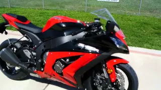 Overview and Review of the 2012 Kawasaki ZX10R Ninja Red Black