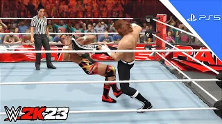 Sami Zayn vs. Chad Gable - Intercontinental Championship Match - Raw - WWE 2K23 | PS5