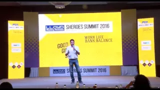 Sanjay Rajoura  @ LLOYD SHEROES SUMMIT 2016