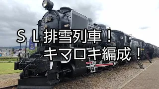 ＳＬ排雪列車キマロキ編成