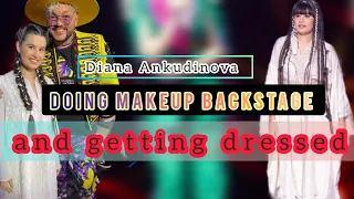 Diana Ankudinova Backstage doing makeup and getting dressed😻#dianaankudinova #viral#дианаанкудинова