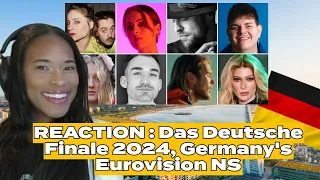 REACTION: Das Deutsche Finale 2024, Alesia Michelle [Germany's #Eurovision2024 NS]