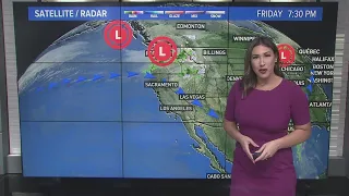 Heavy Sierra snow and northern California rain to move in with storm system