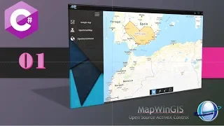 01- C# Winform MAP application ( MapWinGIS )
