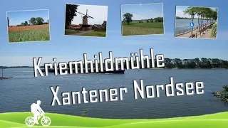 Radtour am Niederrhein: Xantener Nordsee / Kriemhildmühle