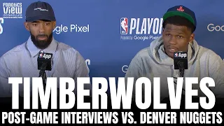 Anthony Edwards Recaps Minnesota vs. Denver GM1, Nikola Jokic "Best Player In This League"