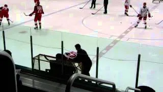 Red Wings Development Camp Day 2: Shot Deflecting Drill pt 3 - Team Yzerman