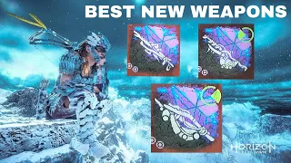 Horizon Zero Dawn The Frozen Wilds - HOW TO GET BEST WEAPON