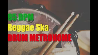 Reggae Ska Drum Metronome Loop -95 BPM