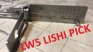 Playing with a LW5 Lishi